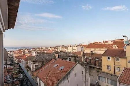 Appartement Lisbon Lookout Penthouse Center Bairro Alto Chiado *