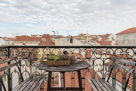 Appartement Lisbon Lookout Penthouse Center Bairro Alto Chiado *